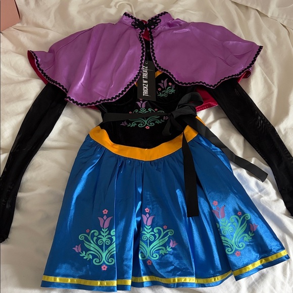 Frozen Anna Nasty Gal Costume Set  Nordic Princess XS - Picture 3 of 6